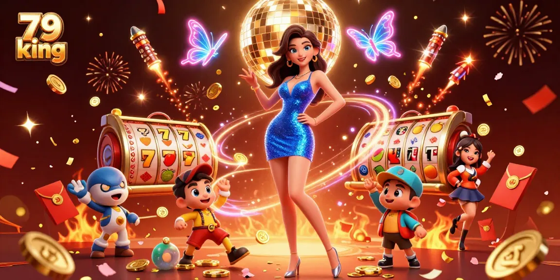 Experience dynamic gambling fun with 79 king in a vibrant casino atmosphere.