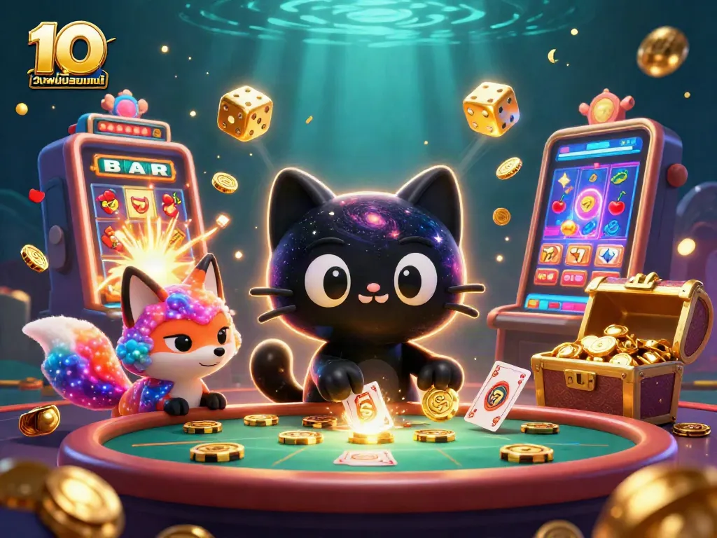 เล่นเกม 10เว็บพนันออนไลน์ ในบรรยากาศคาสิโน 3 มิติ ที่เต็มไปด้วยความตื่นเต้น