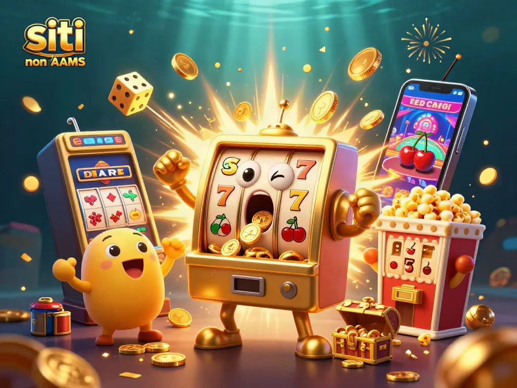 I casinò non AAMS offrono emozioni forti con slot machine e premi dorati.