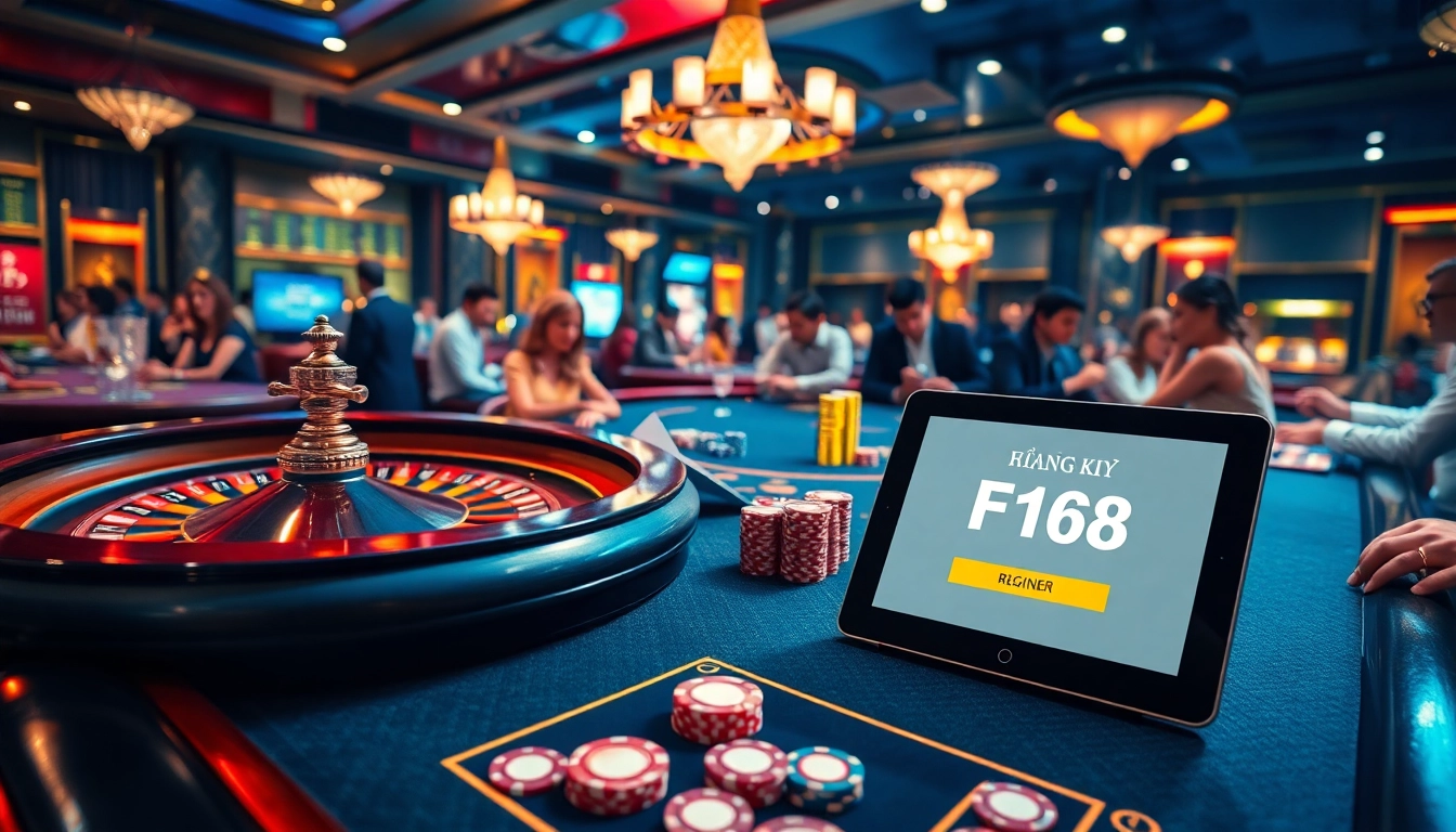 Engage with excitement through Đăng Ký F168 for a thrilling online casino experience.