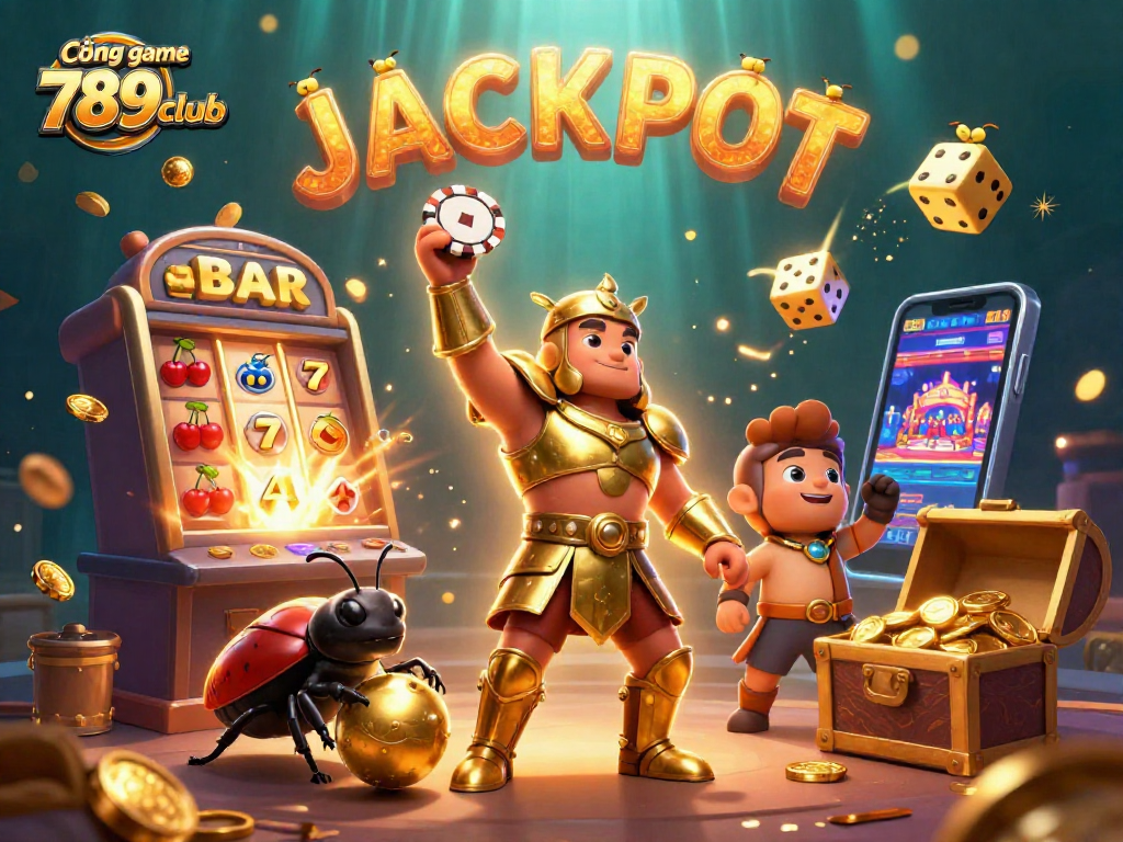 Cổng game 789club đang mang đến trải nghiệm bất ngờ với hình ảnh kiếm được giải jackpot ấn tượng.