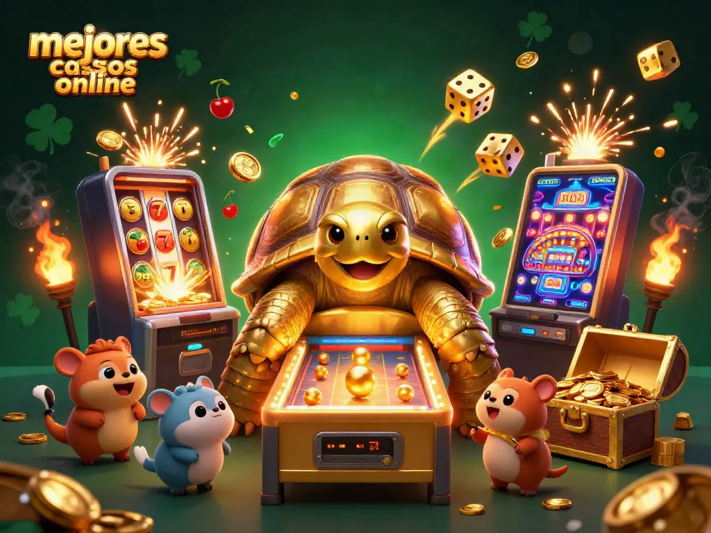 Juega en los mejores casinos online y gana con emocionantes tragamonedas repletas de premios.