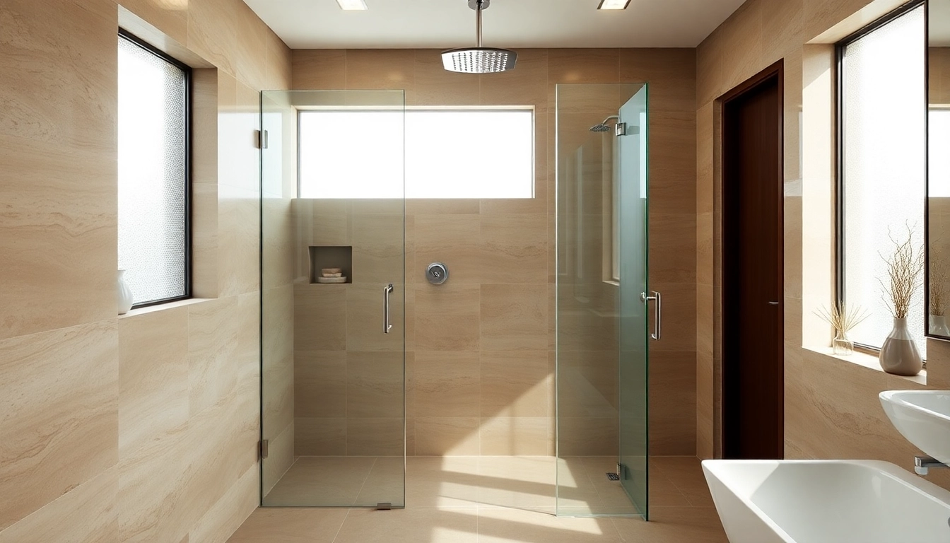 Transform your space with elegant showers au featuring a sleek modern design and polished finishes.