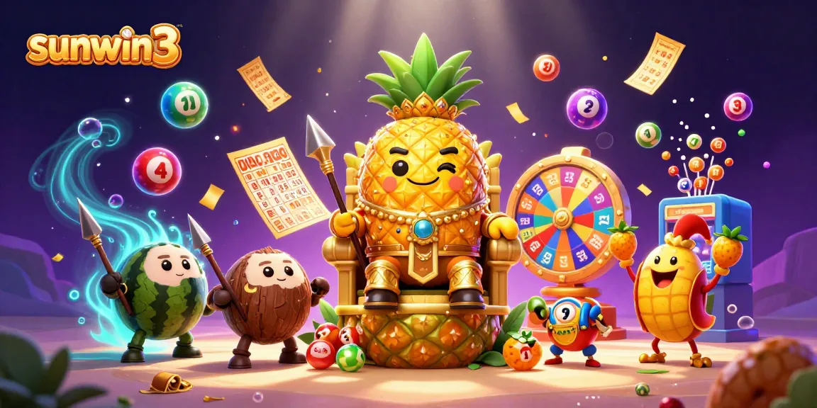 Experience thrilling gameplay at sunwin3 with vibrant casino-themed characters and interactive elements.