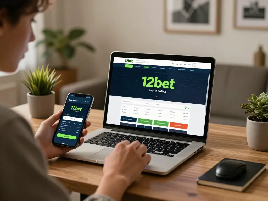 Tham gia cá cược thể thao trên nền tảng 12bet từ một văn phòng hiện đại tại nhà