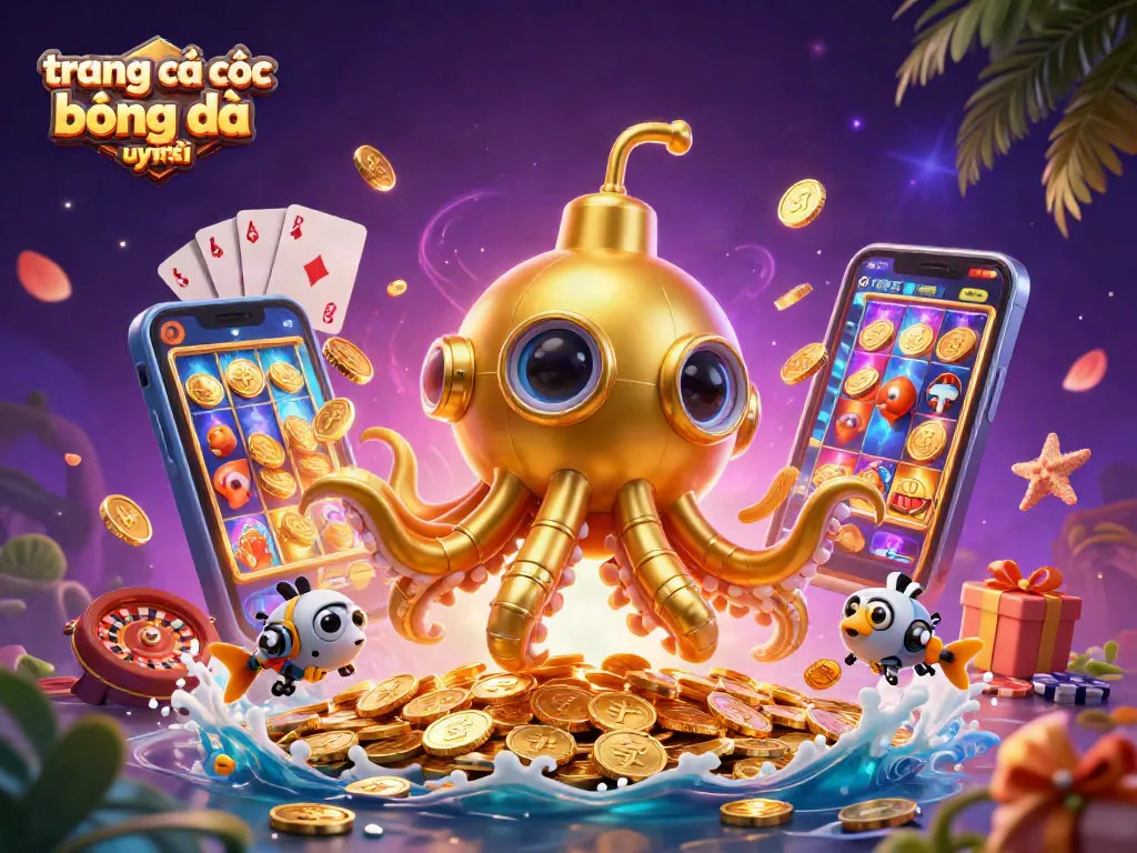 Cá cược bóng đá uy tín tại các nhà cái hàng đầu với các biểu tượng chơi game hấp dẫn.