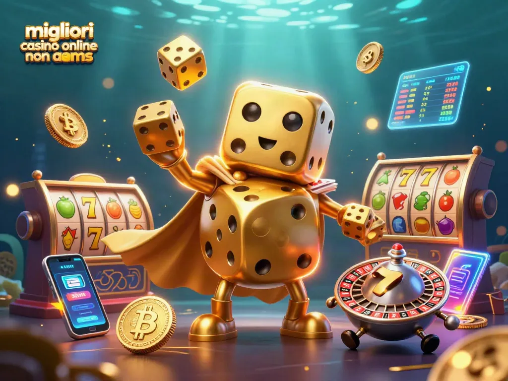 Gioca nei migliori casinò online non aams con jackpot e monete virtuali scintillanti.