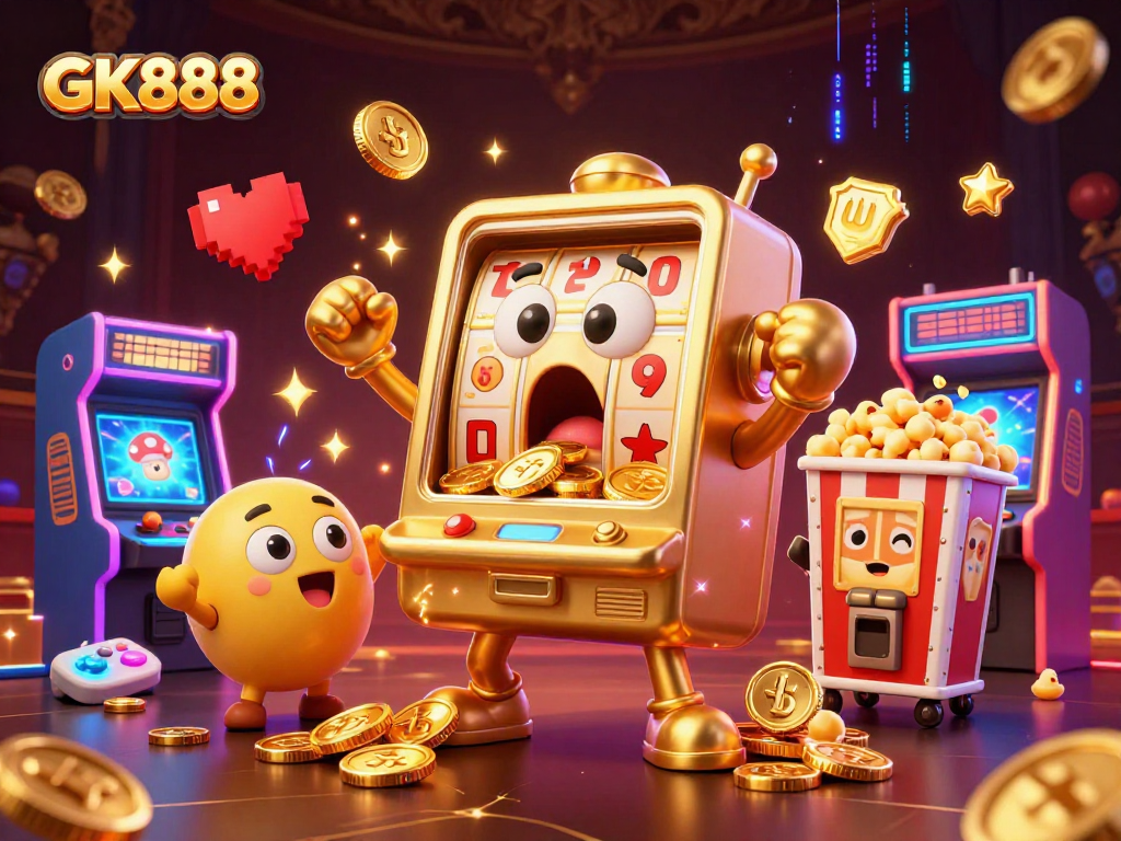 Experience the thrill of winning at GK888 with our interactive gaming universe filled with vibrant slot machines and arcade excitement!