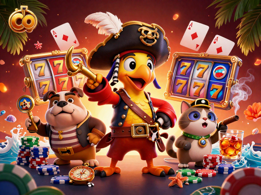 Enjoy dynamic gameplay at co with beloved slot reels and an exciting pirate scene.