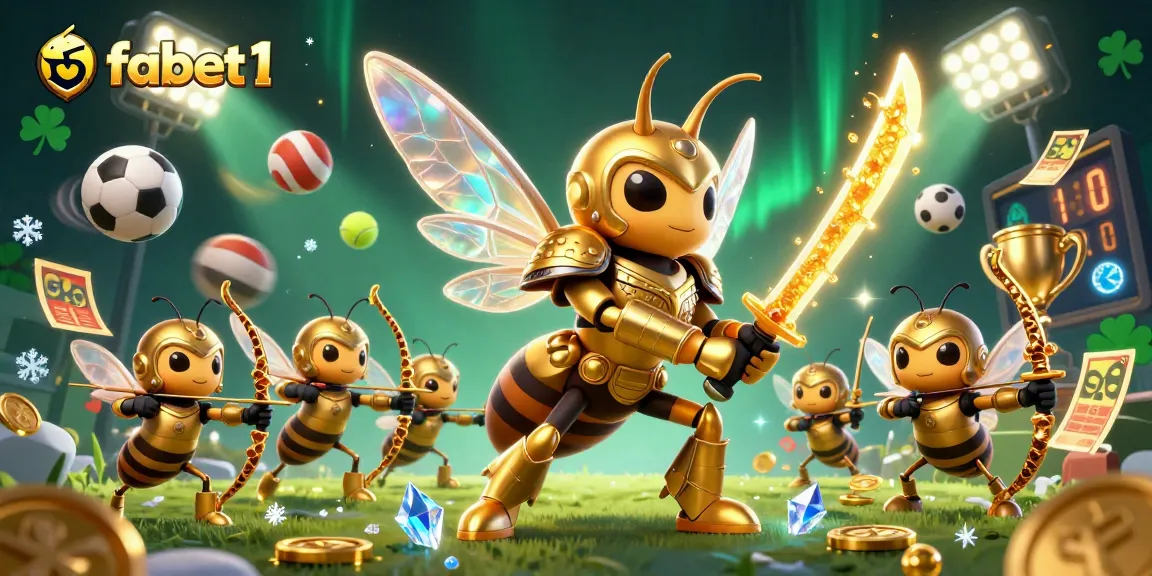 Engage in exciting gameplay with fabet1 featuring golden hornet warriors and dynamic sports elements.