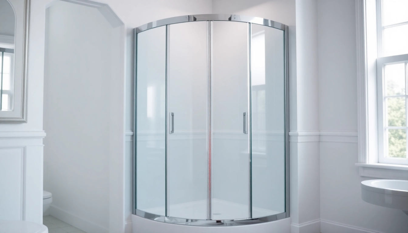 Erleben Sie die Eleganz der duschkabine 80x80 eckeinstieg in einem modernen Badezimmer.