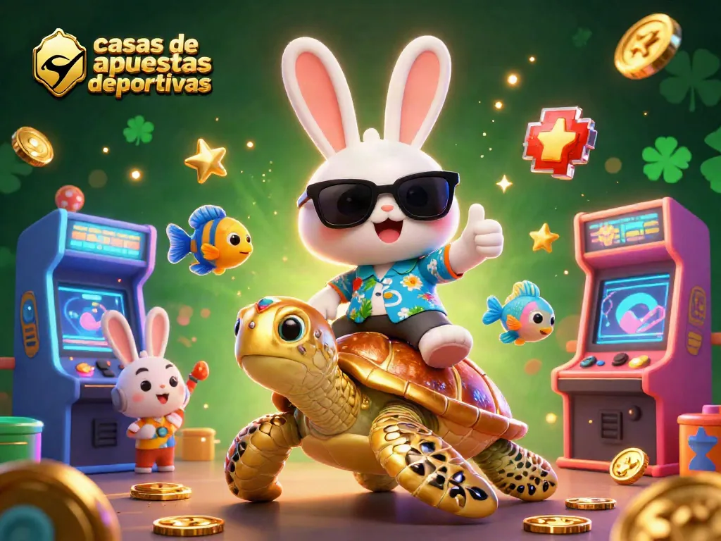 Las casas de apuestas deportivas ofrecen oportunidades emocionantes para ganar, destaca una escena animada con personajes divertidos.