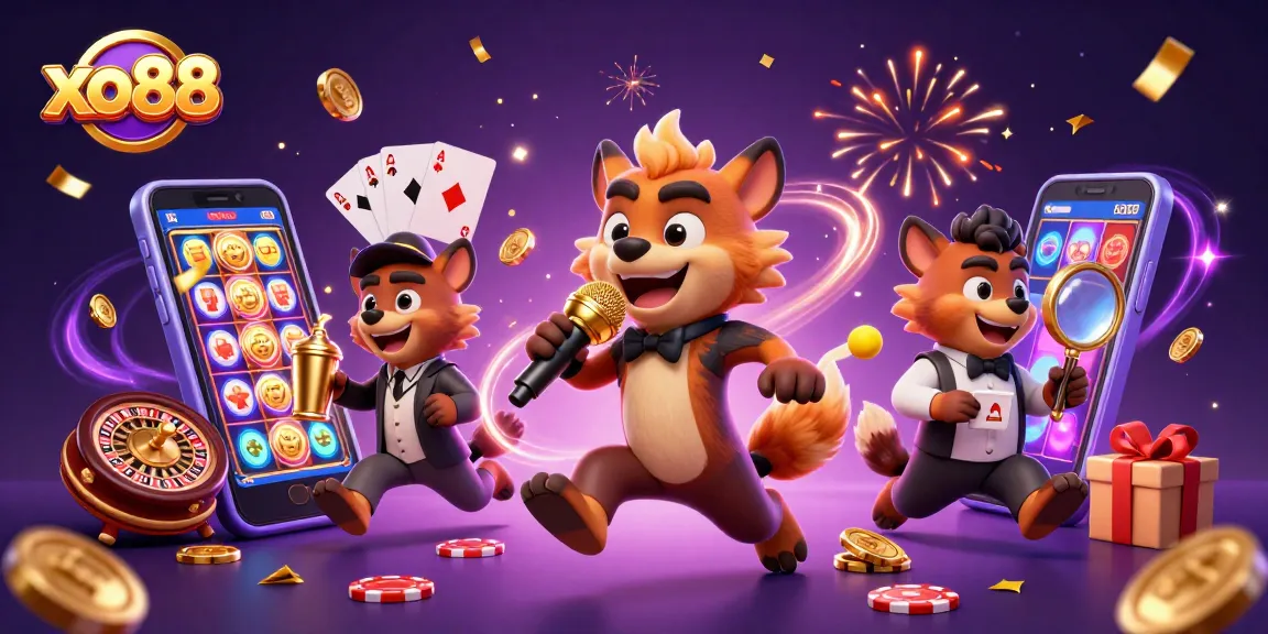 Experience the thrill of xo88 as hyenas deliver comedy and casino fun in a vibrant scene.