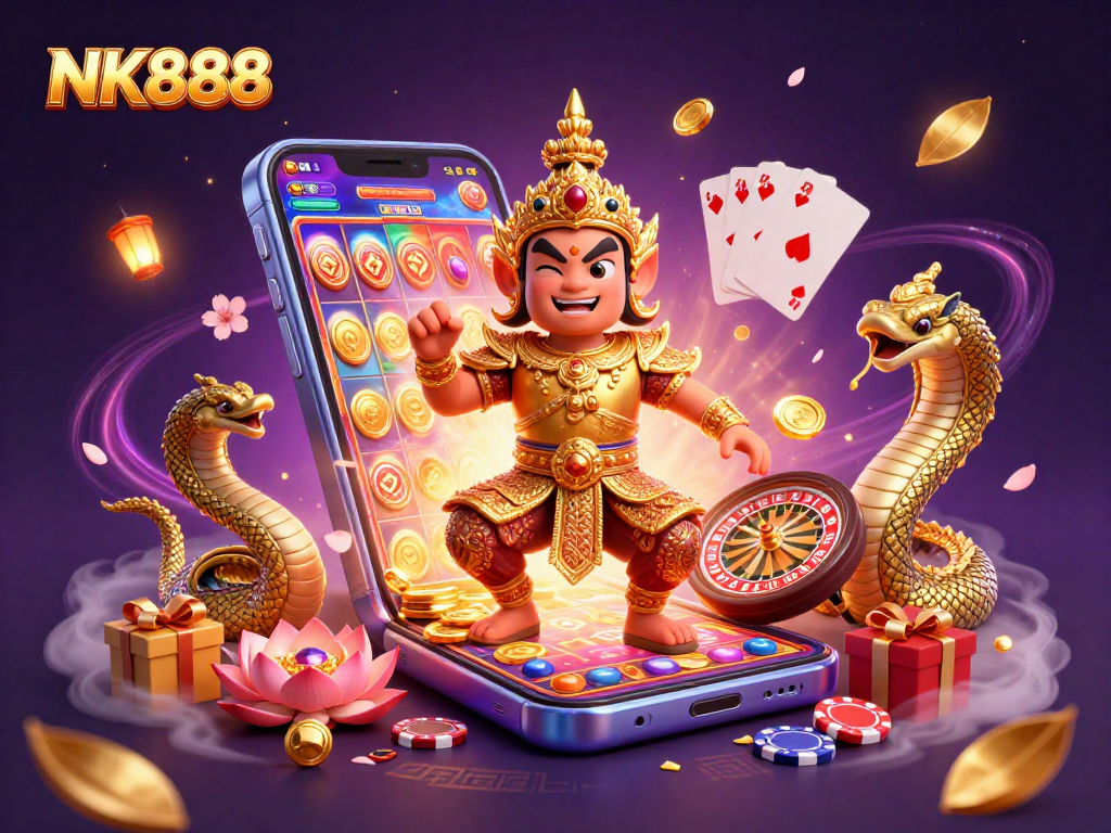 Engage with thrilling games at NK888, featuring captivating slot machines and dynamic gameplay.