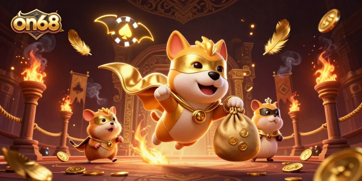 Experience thrilling gameplay at on68 with dynamic characters and vibrant casino elements.