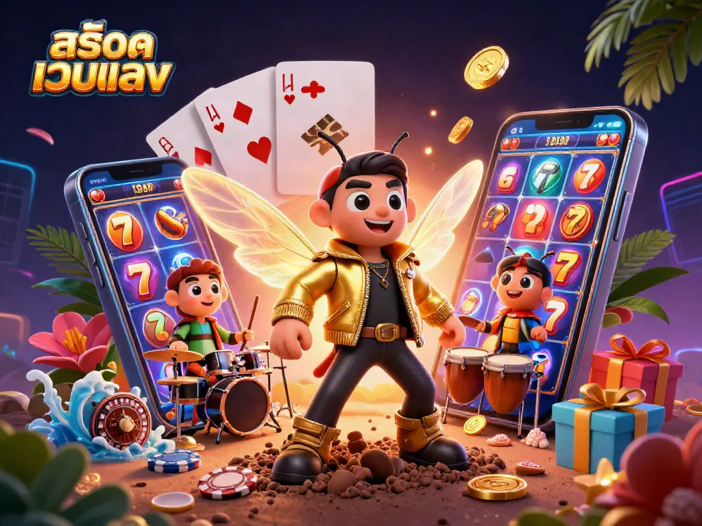 สนุกไปกับสล็อตเว็บตรง ที่เต็มไปด้วยการหมุนสัญลักษณ์รางวัลและการเดิมพันที่ตื่นเต้น