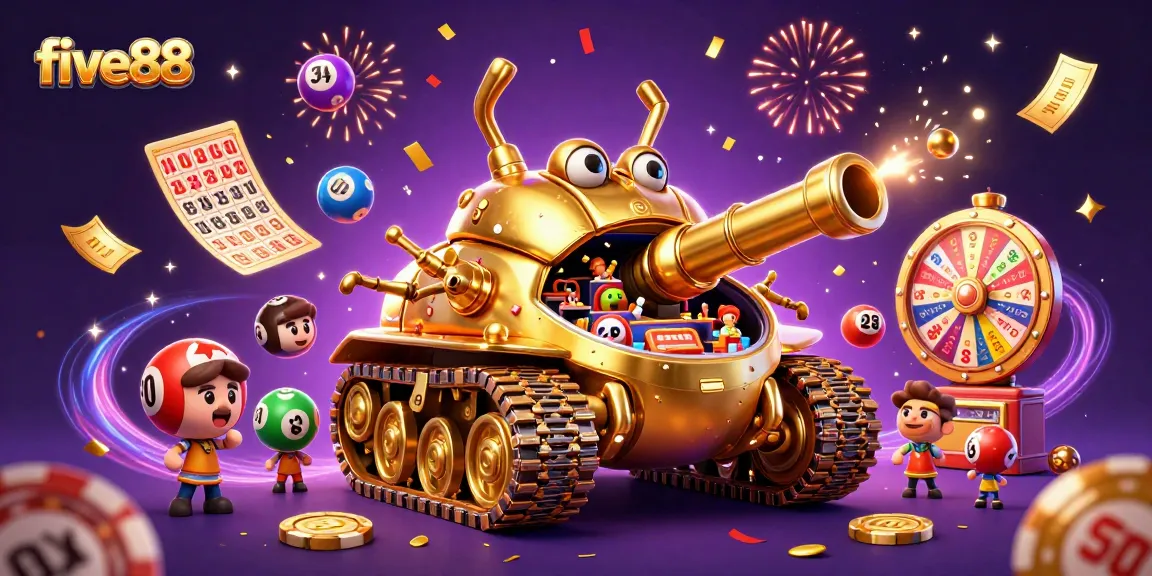 Engage with five88's exciting casino atmosphere featuring dynamic lottery and gaming elements.