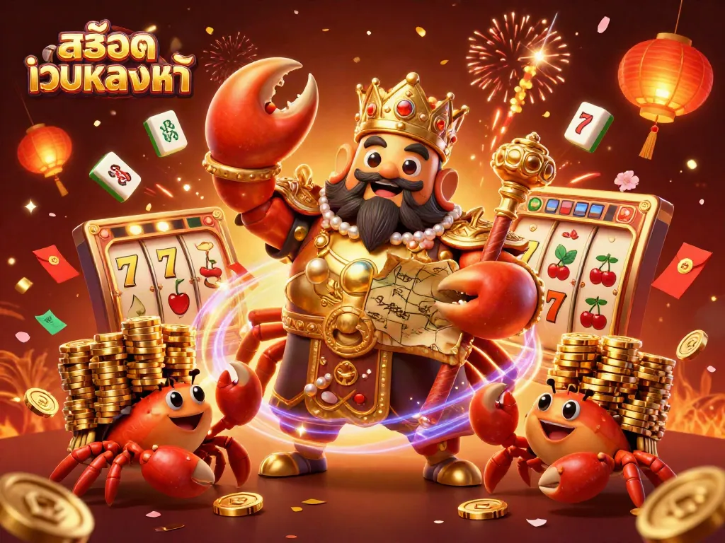 สล็อตเว็บตรงแท้ ชนะรางวัลใหญ่ในคาสิโนพร้อมกับการ์ตูนปูทองที่ถือไม้เท้าและแผนที่สมบัติ
