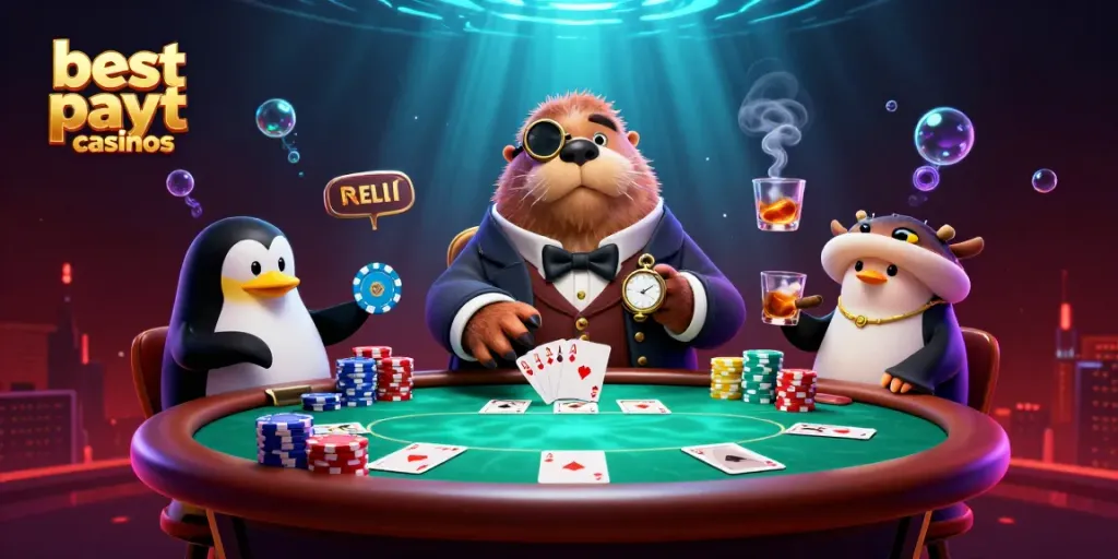 Experience thrilling gameplay at the best payout casinos with high RTP poker scenes.