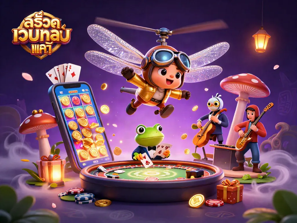 เล่นเกมสล็อตออนไลน์บนสล็อตเว็บตรงแท้ด้วยกราฟิกสวยงามและดีลเลอร์สด