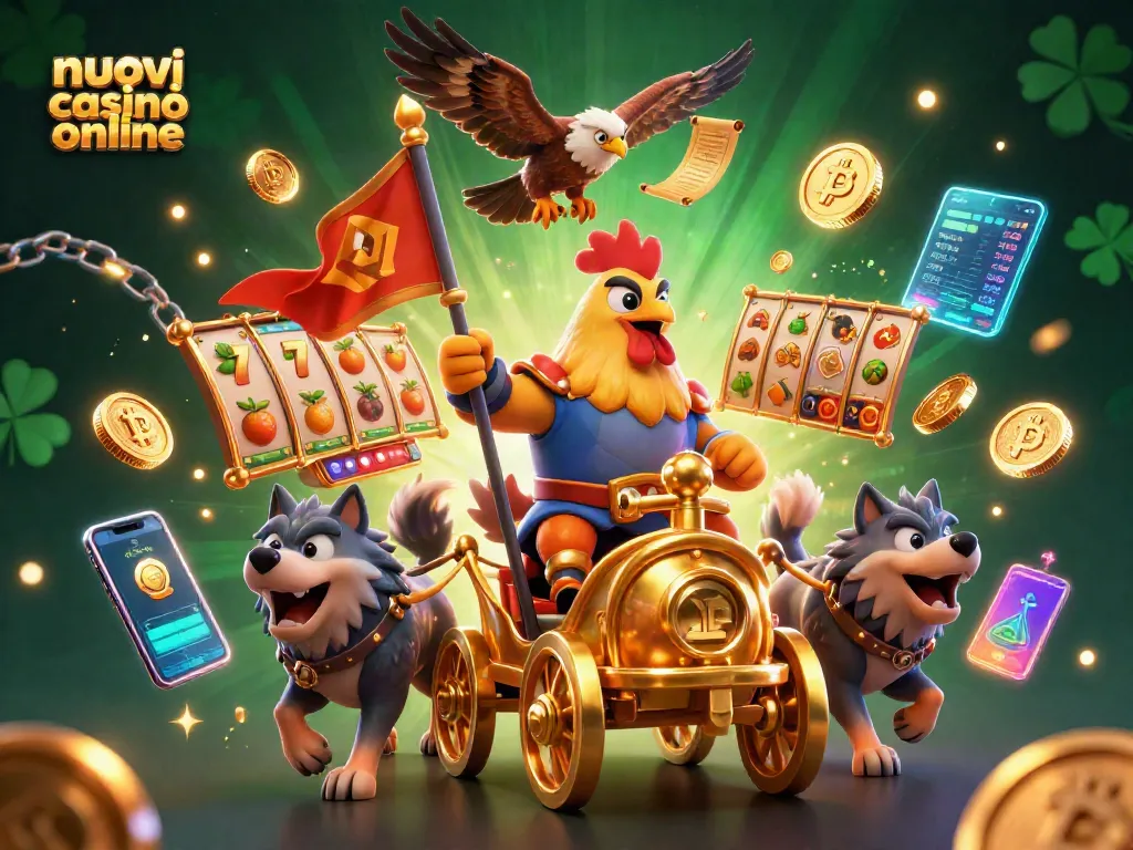 Scopri i nuovi casinò online con simboli di slot e bonus incredibili.